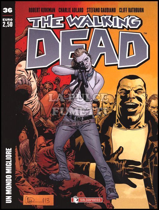 WALKING DEAD EDICOLA #    36: UN MONDO MIGLIORE - COVER A - FUCILE